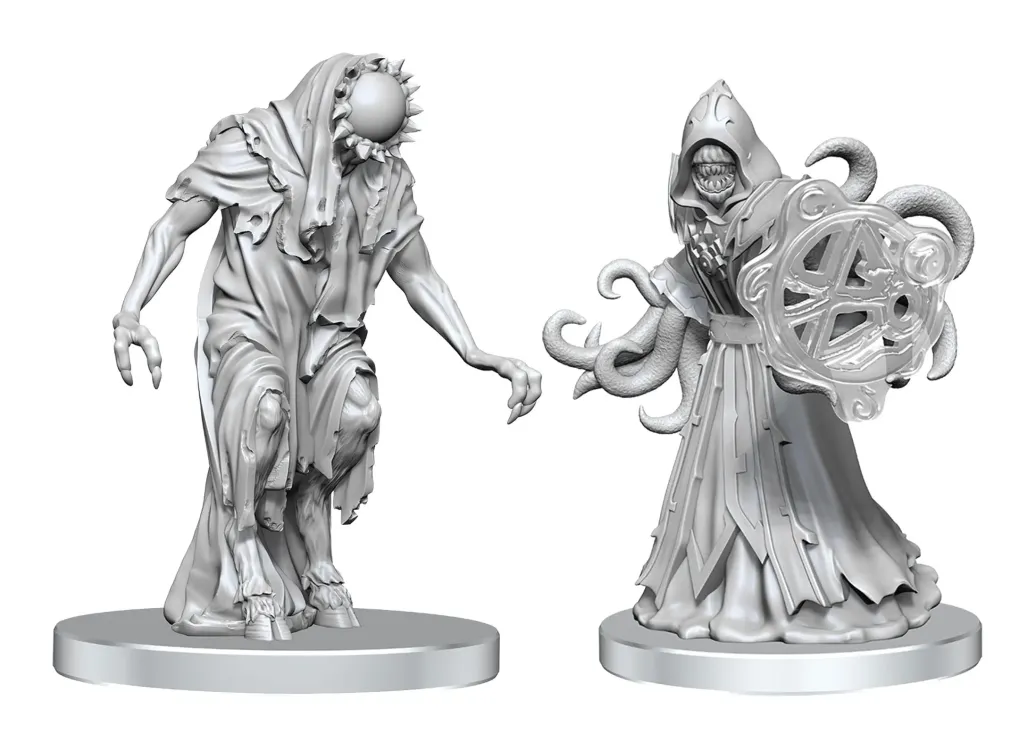 Pathfinder Deep Cuts Miniaturen unbemalt Aghash & Venedaemon (Pact Daemon)