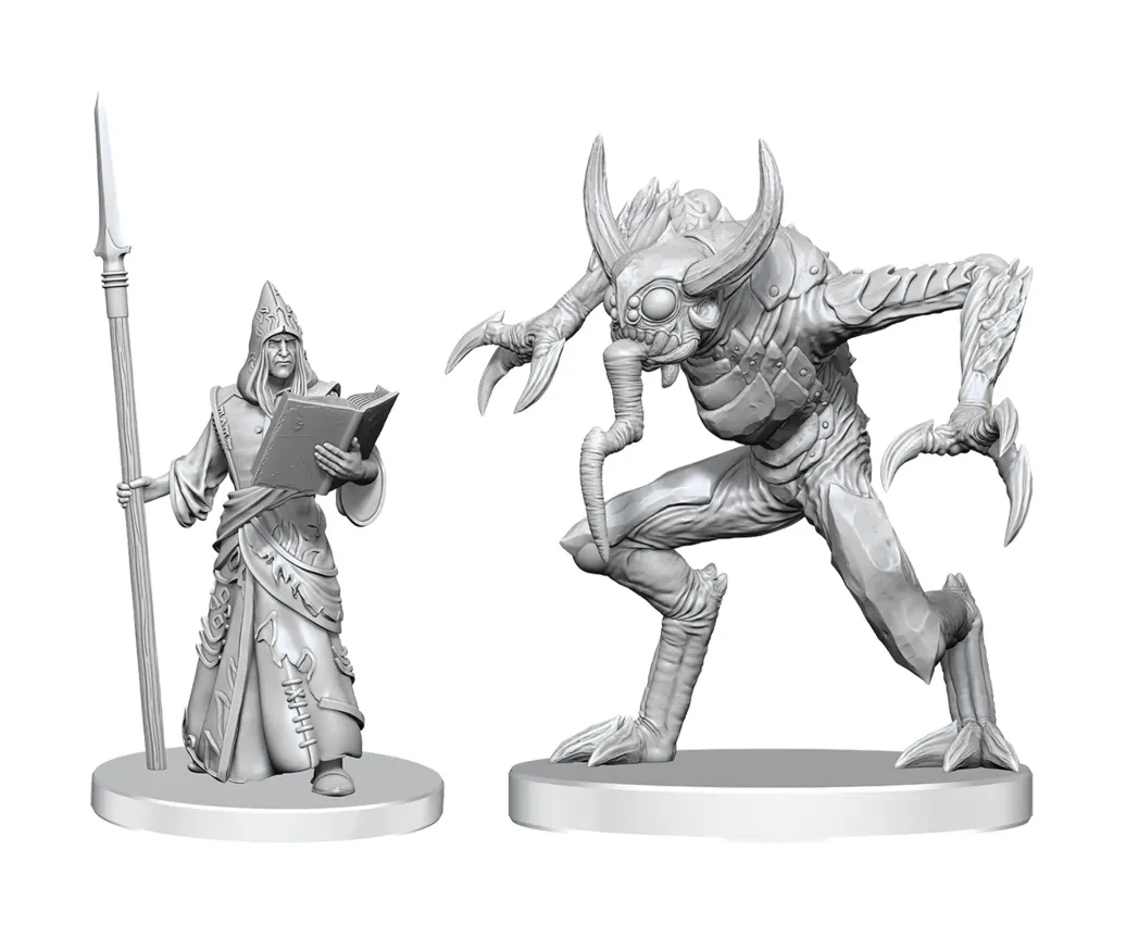 Pathfinder Deep Cuts Miniaturen unbemalt Vloriak (Despoiler Demon) & Demonologist