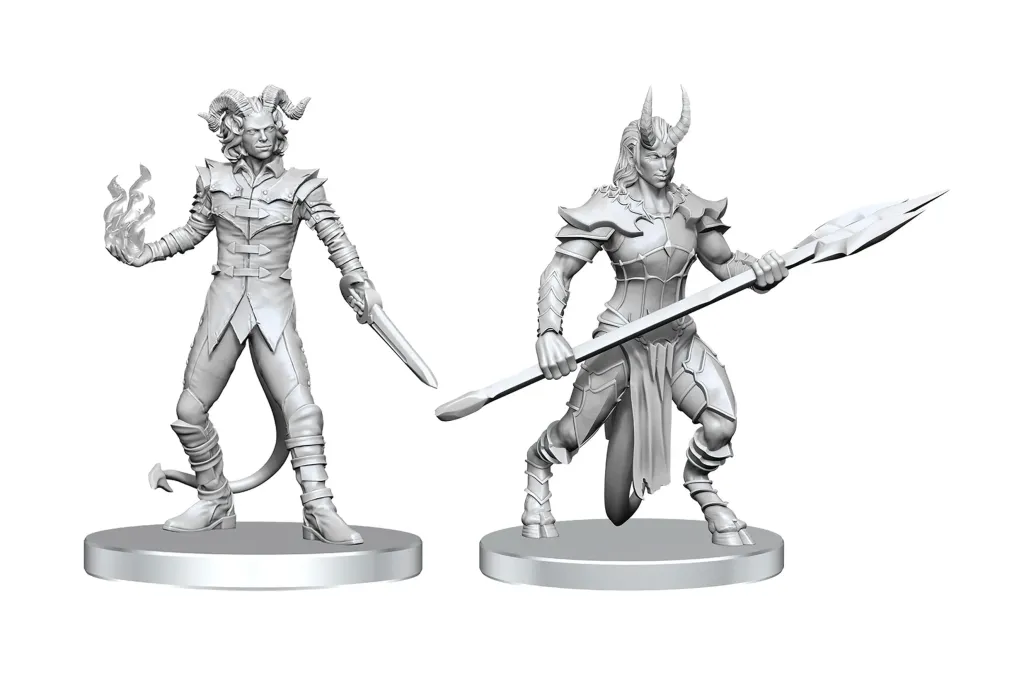 Pathfinder Deep Cuts Miniaturen unbemalt Vordine (Infantry Devil) & Pitborn Rogue