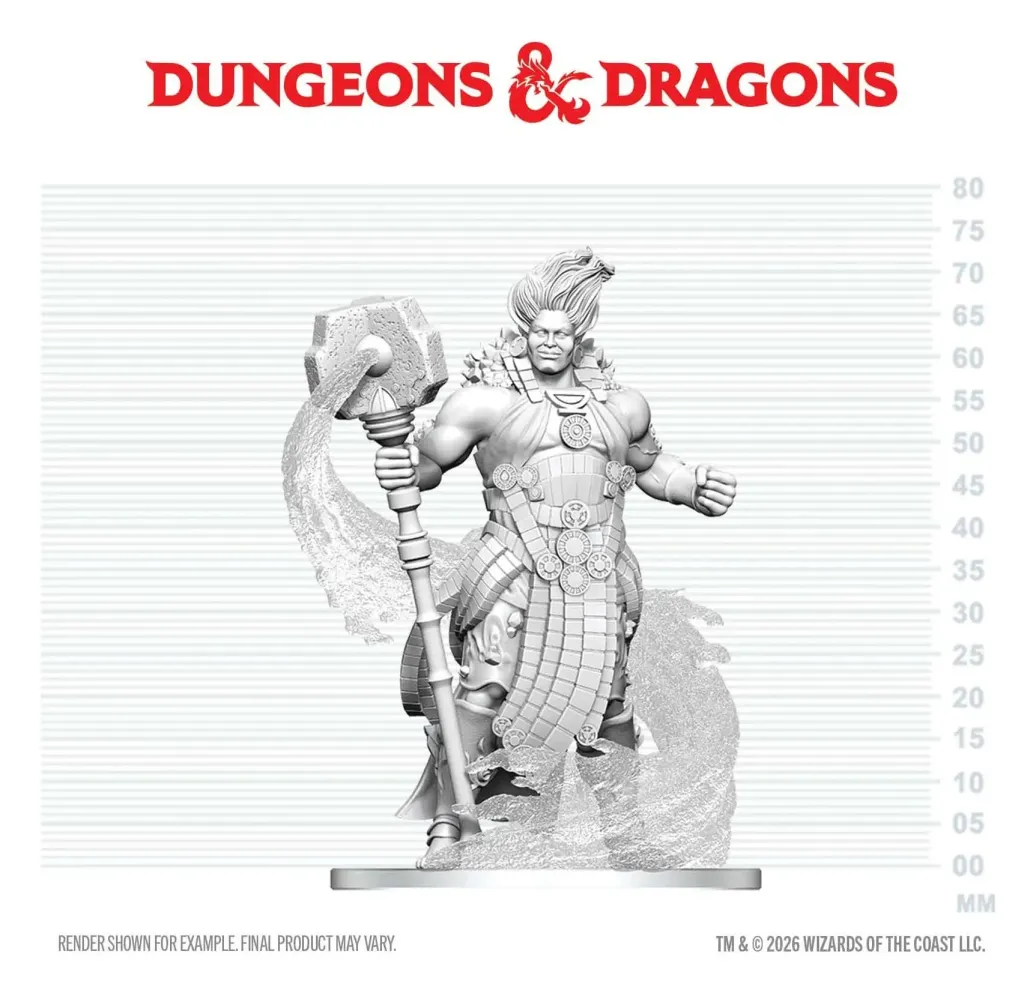 D&D Nolzur's Wunderbare Miniaturen Minifigur Dao 6 cm