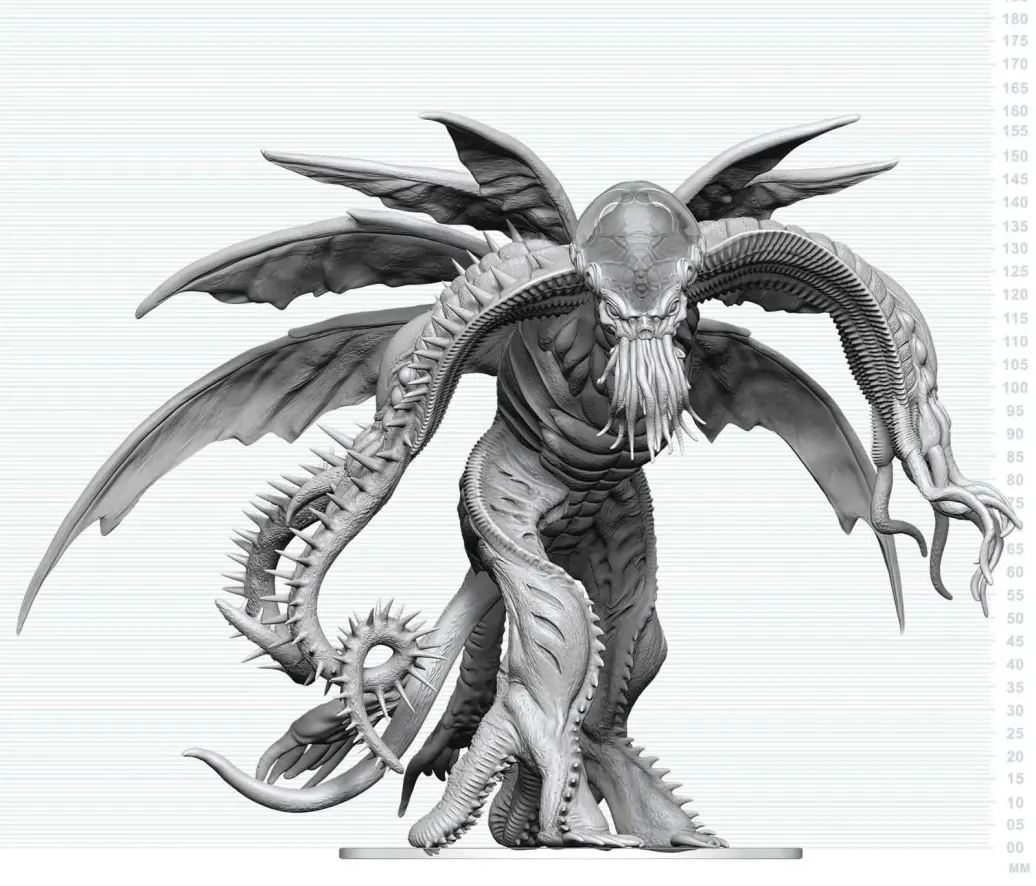 D&D Nolzur's Marvelous Miniatures Miniatur unbemalt Cthulhu 20 cm
