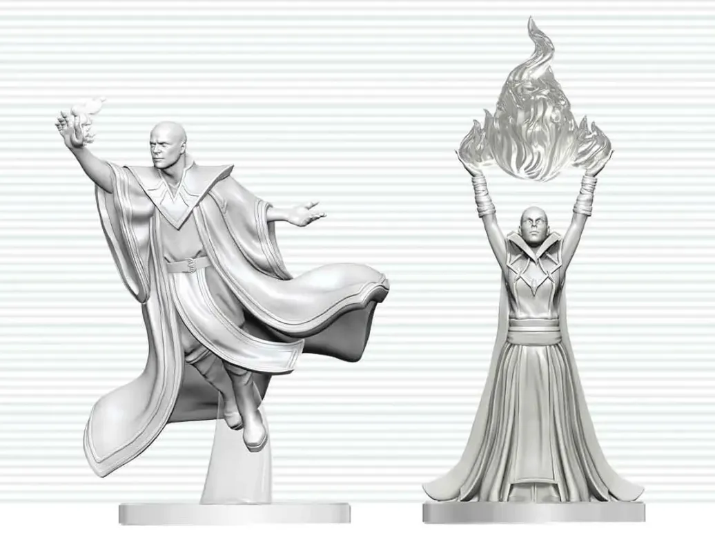 Dungeons & Dragons Nolzur's Marvelous Miniatures Miniatur unbemalt Roter Magier & Erzmagier 14 cm