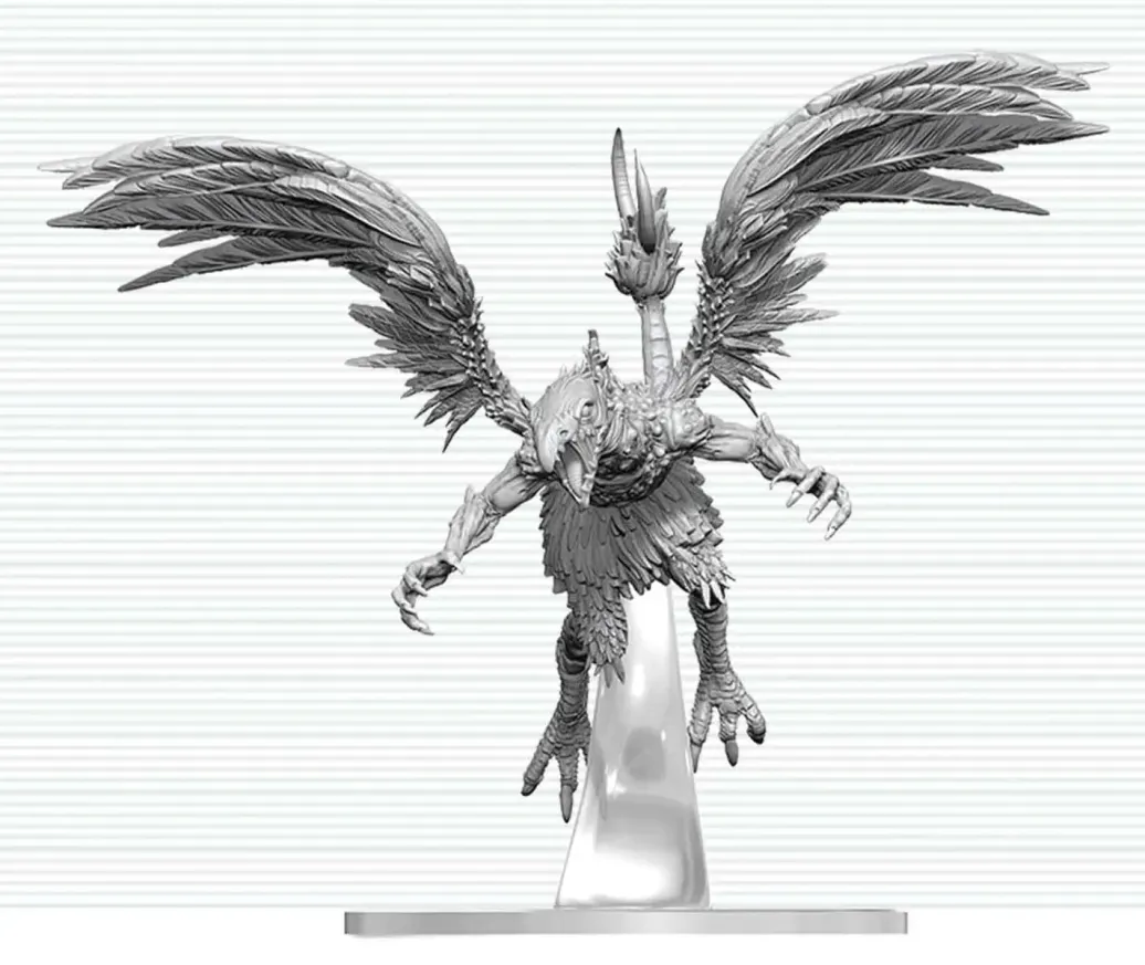 Dungeons & Dragons Nolzur's Marvelous Miniatures Miniatur unbemalt Vrock 17 cm