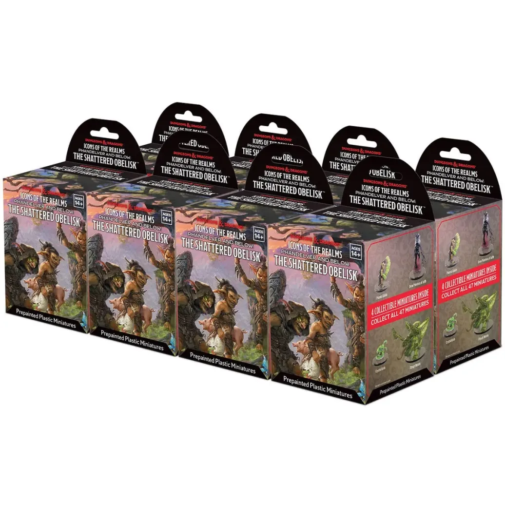 D&D Icons of the Realms: Phandelver and Below: The Shattered Obelisk (Set #29) Booster Brick (8)