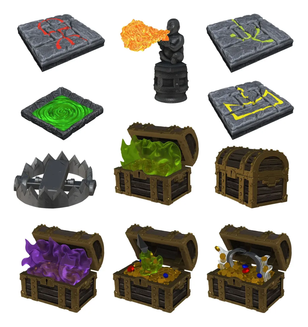 WizKids Dungeon Dressings: Traps - Devilish Devices