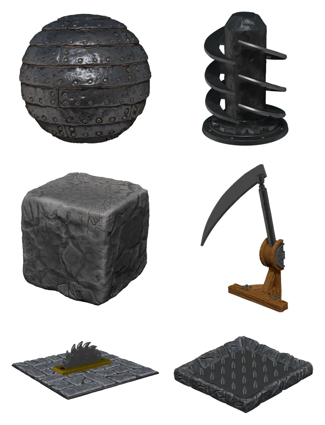 WizKids Dungeon Dressings: Traps - Hidden Hazards