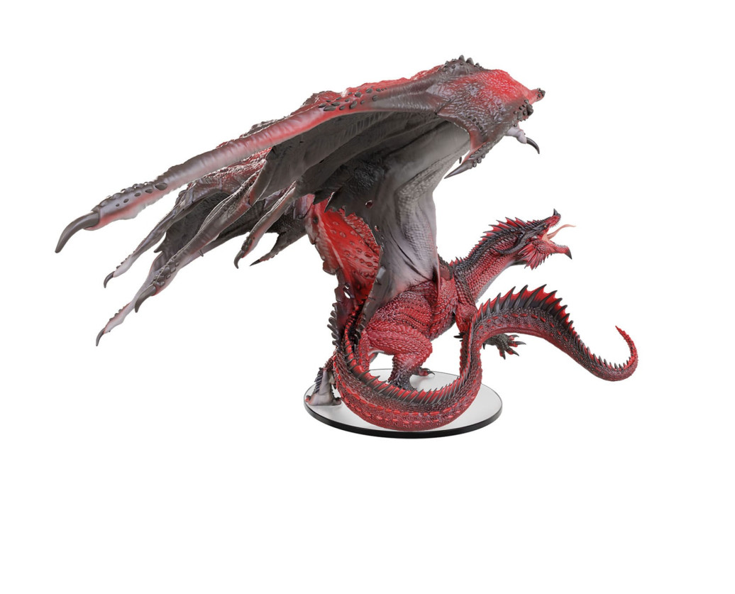 D&D Icons of the Realms Miniatur vorbemalt Adult Red Dragon Tyrant 18 cm 