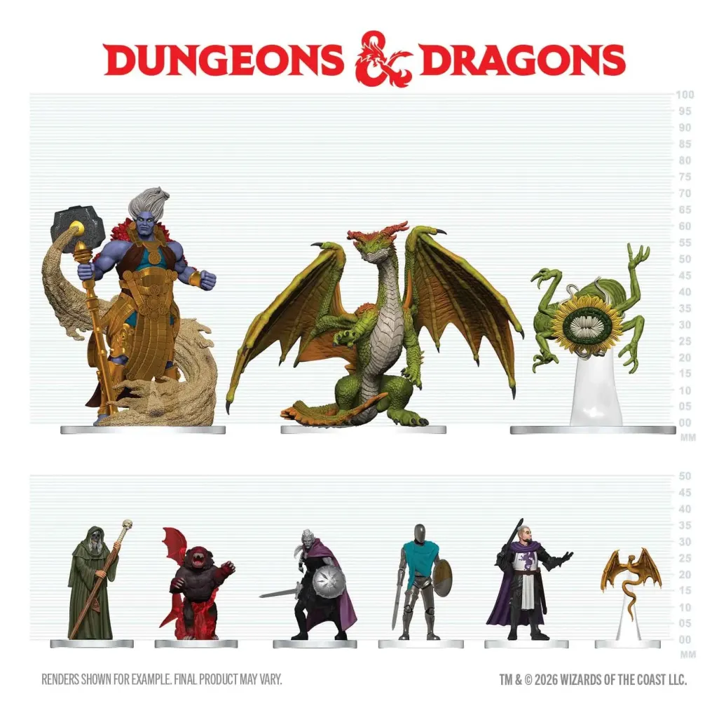 D&D Icons of the Realms Booster Brick Abenteuer in Faerûn (Set 41) 13 cm