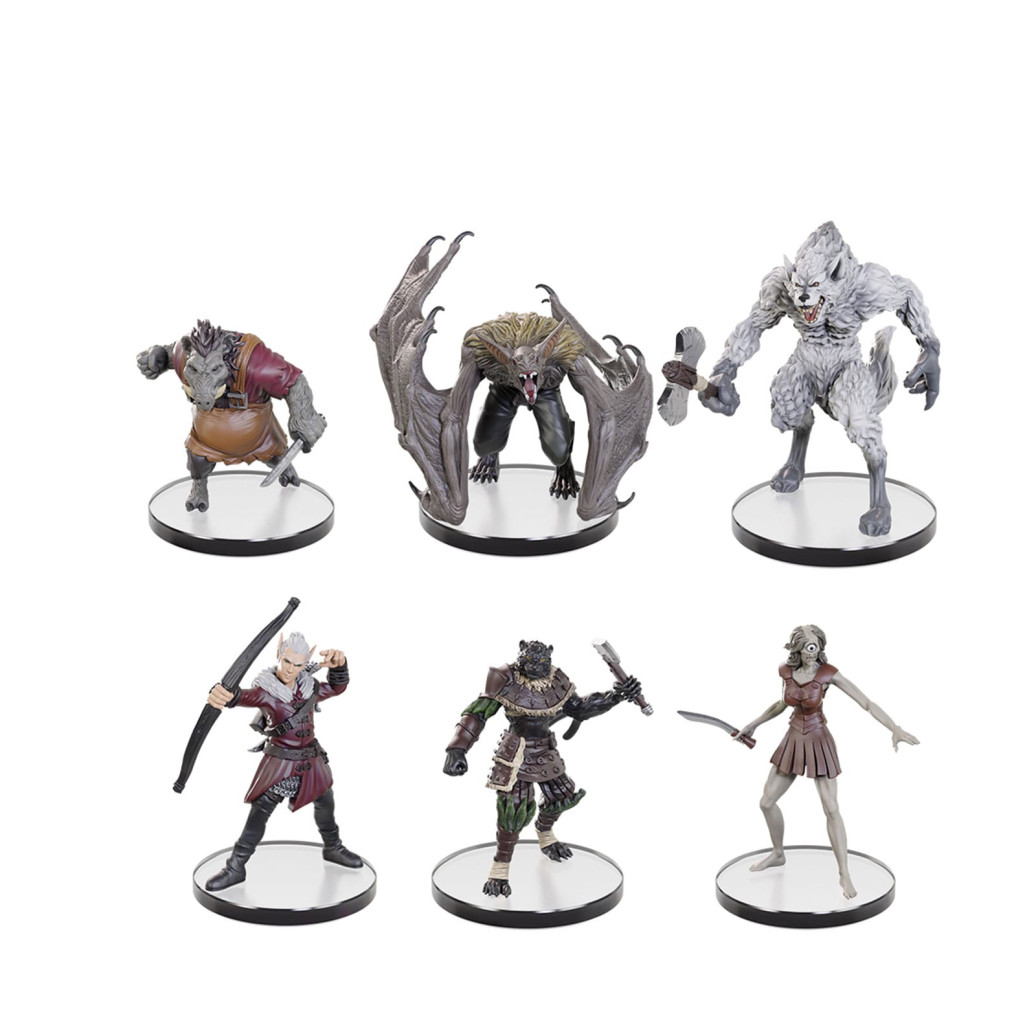Pathfinder Battles Miniaturen vorbemalt 6er-Pack Forest Stalkers Boxed Set