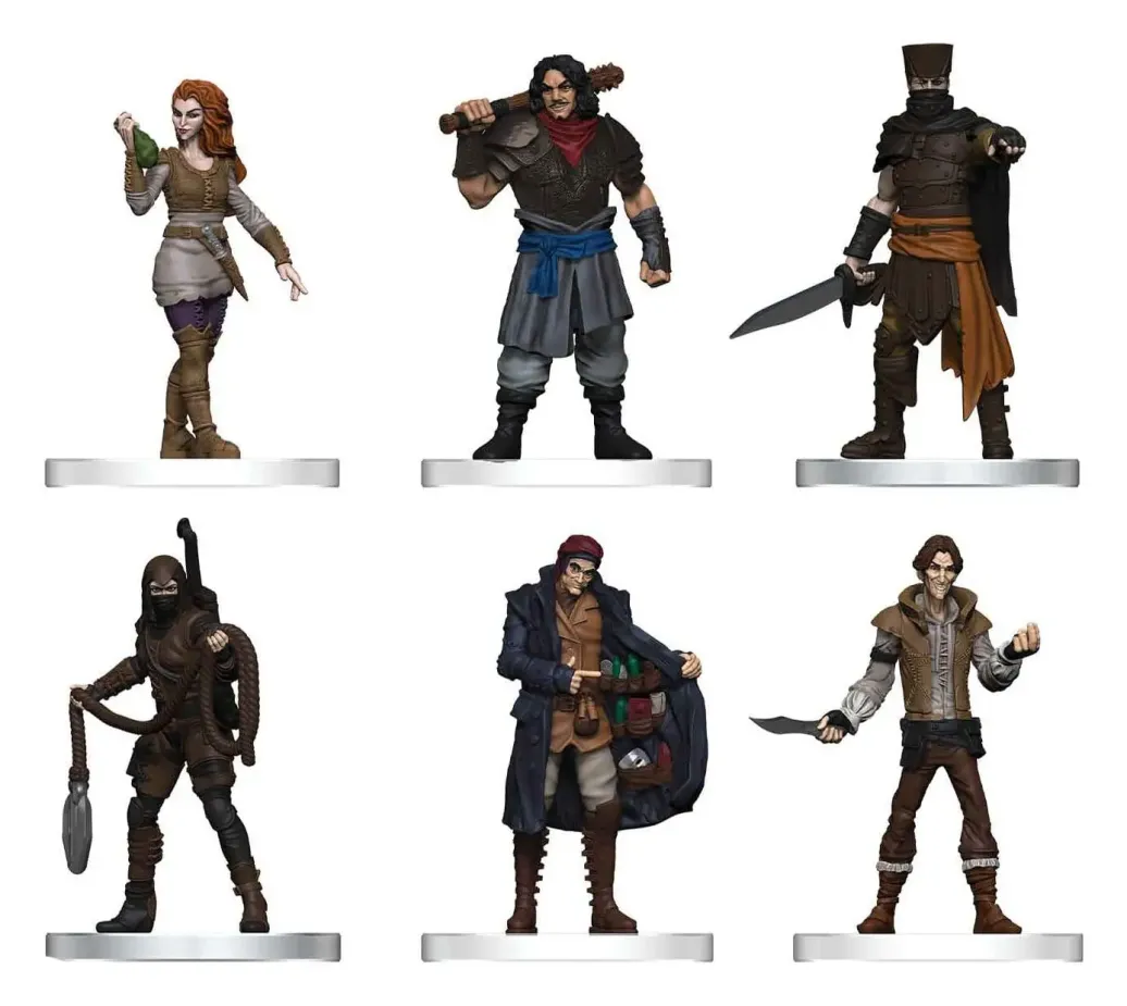 Pathfinder Battles Boxed Miniaturen vorbemalt Criminals 20 cm
