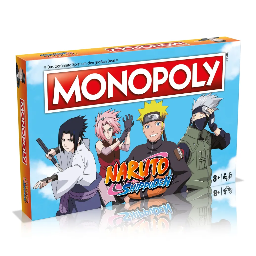 Monopoly Brettspiel Naruto Shippuden *Deutsche Version*