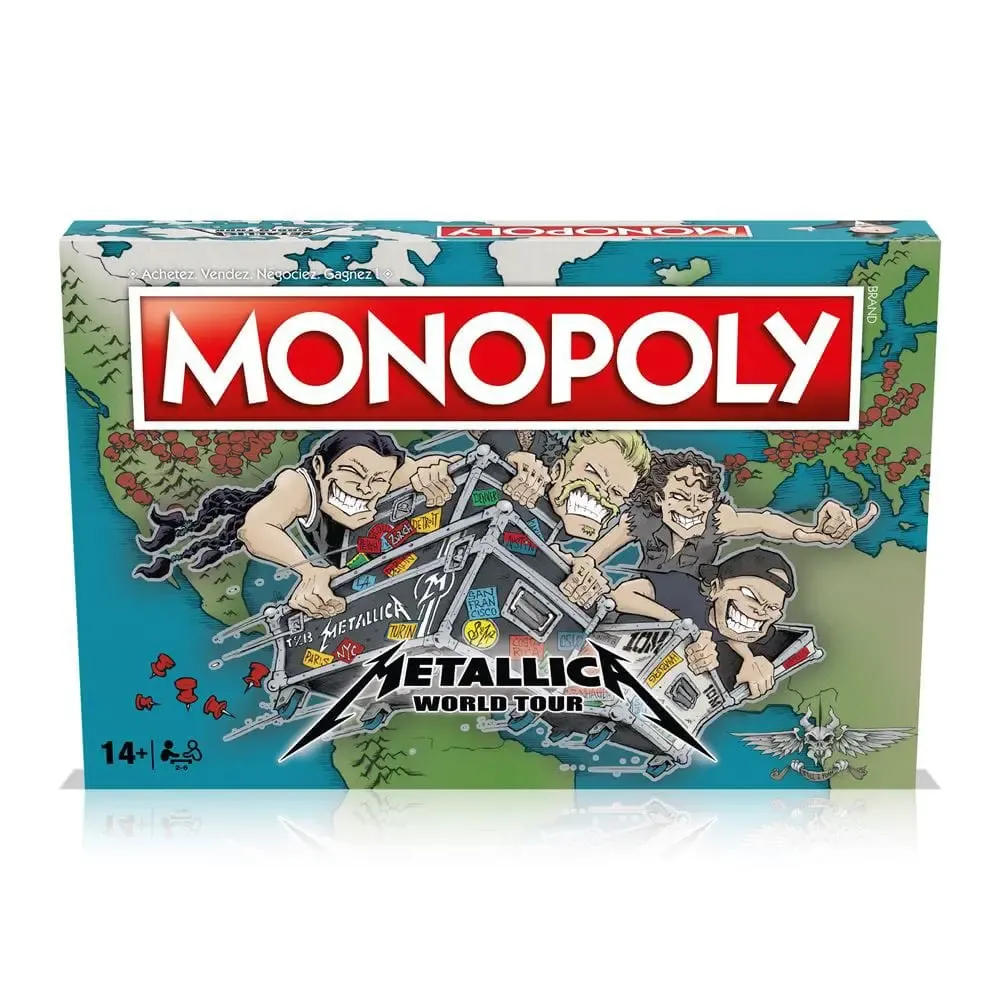[BWARE] Metallica Monopoly Metallica World Tour *Französische Version*