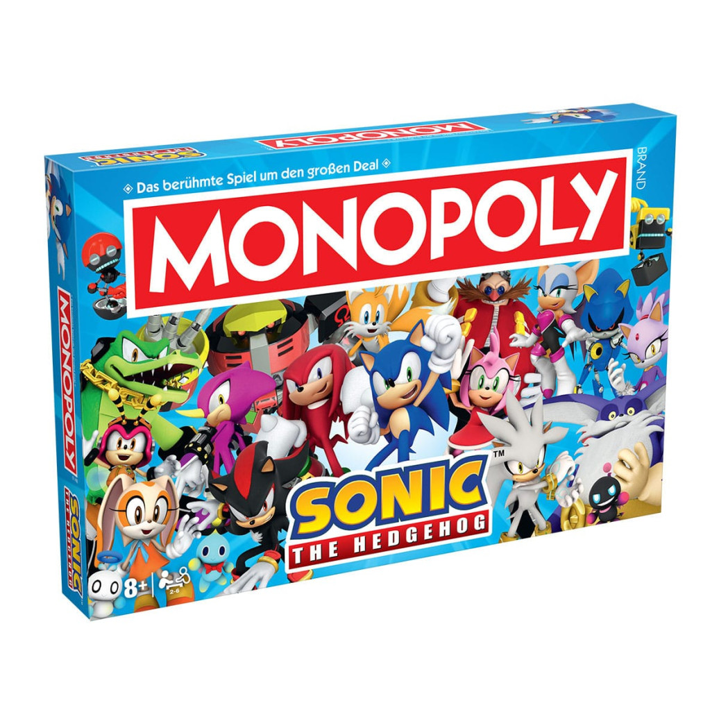 Monopoly Brettspiel Sonic the Hedgehog *Deutsche Version*
