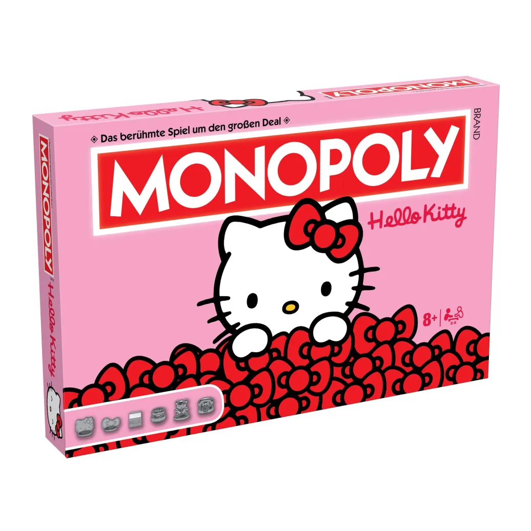 [BWARE] Hello Kitty & Friends Monopoly Brettspiel (Deutsche Version)
