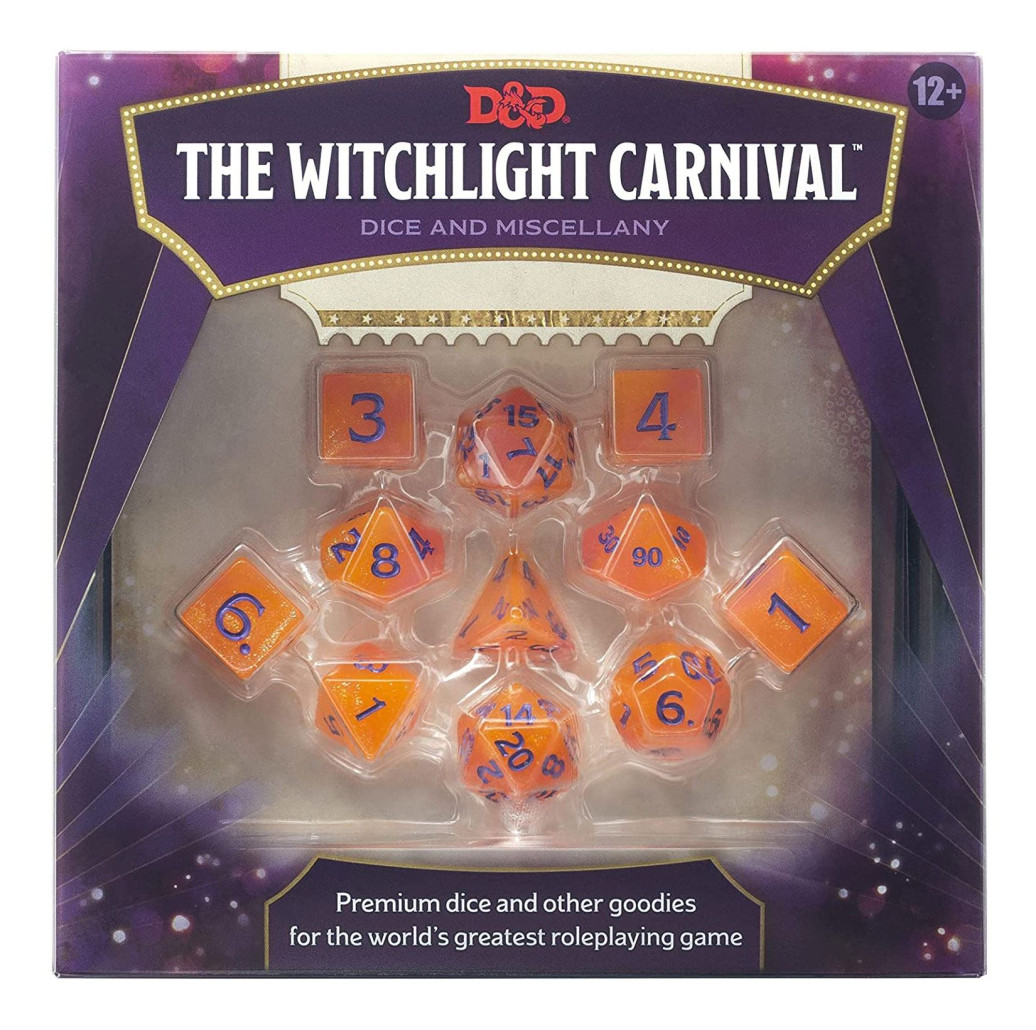 Dungeons & Dragons RPG Würfel Set Witchlight Carnival