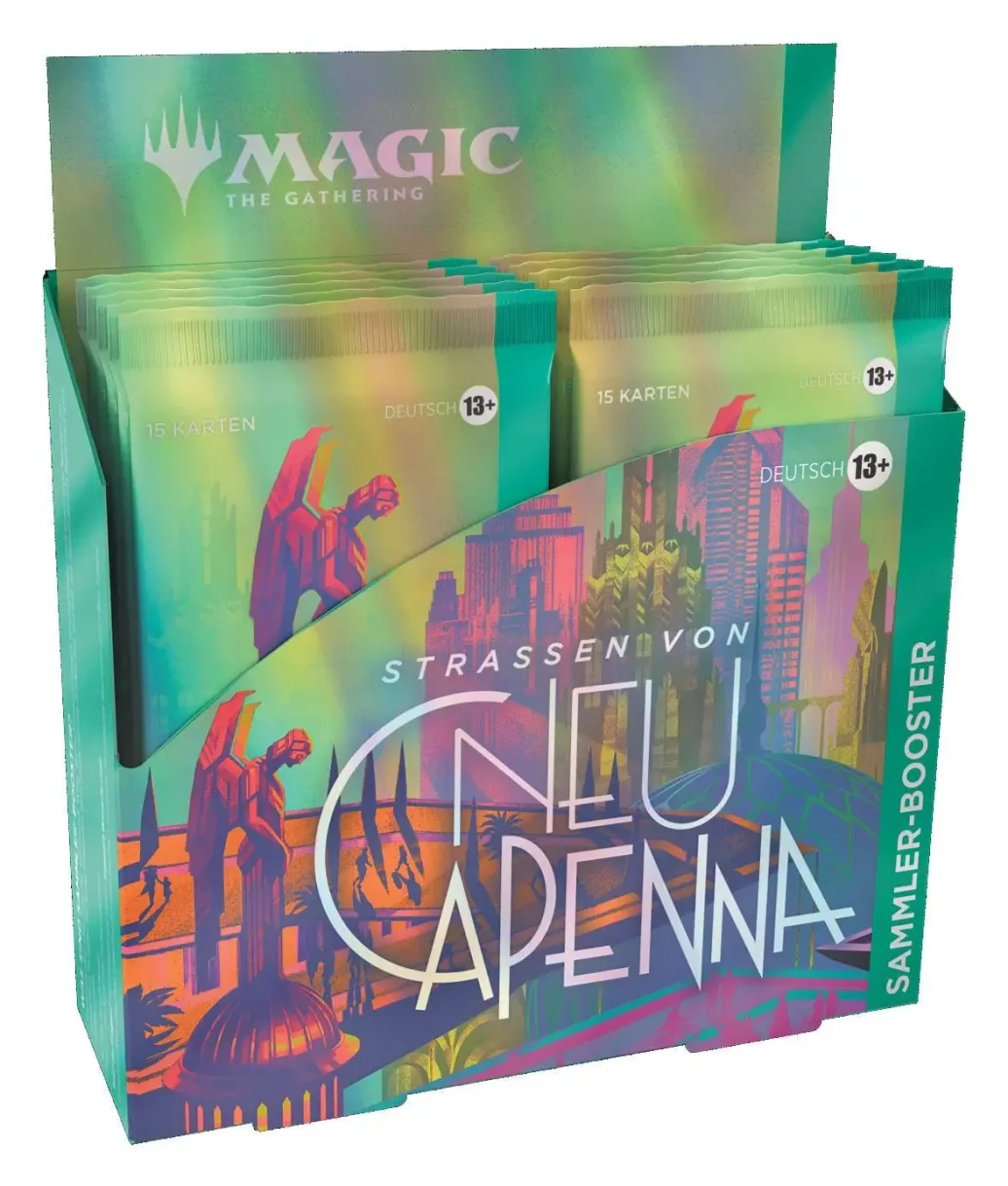 Magic the Gathering Straßen von Neu-Capenna Sammler Booster Display (12) deutsch
