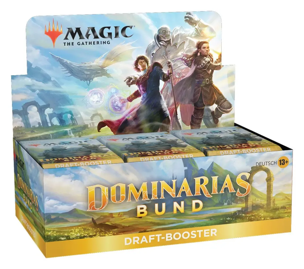 Magic the Gathering Dominarias Bund Draft-Booster Display (36) deutsch
