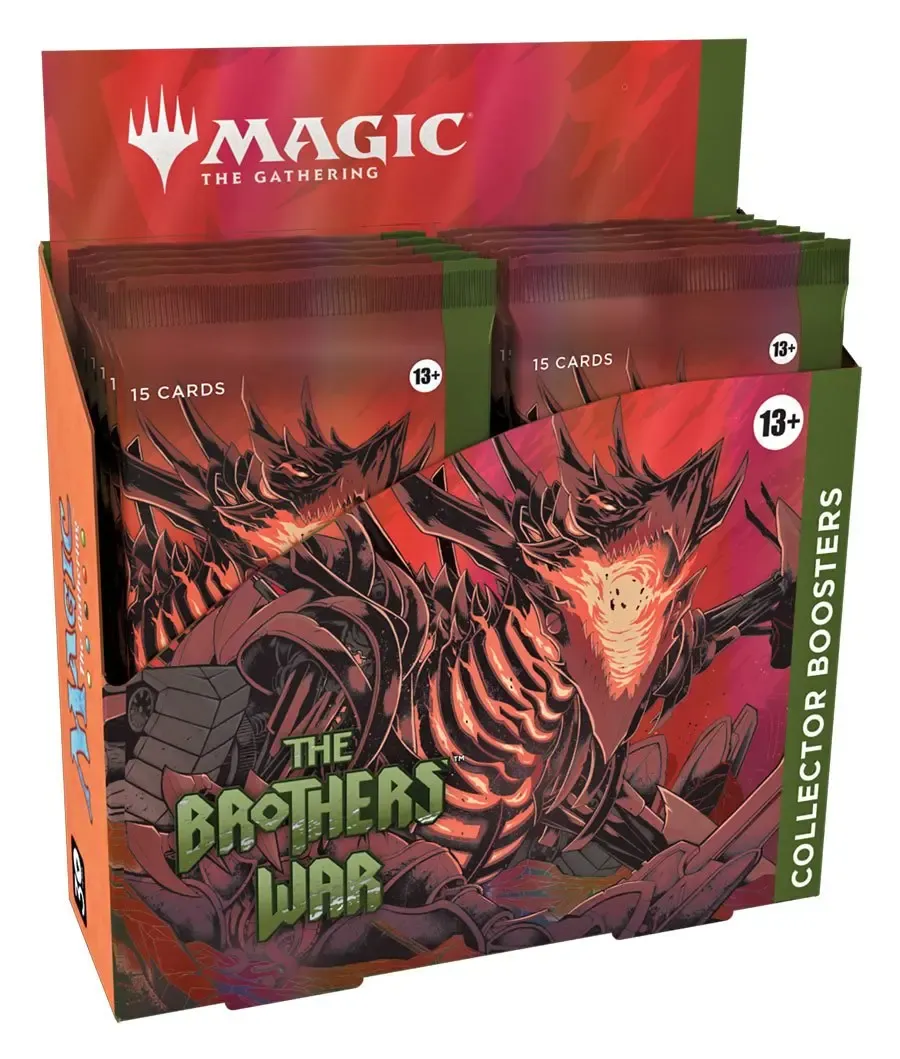 Magic the Gathering The Brothers' War Sammler Booster Display (12) englisch