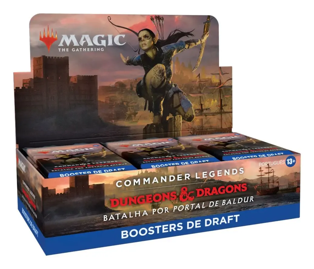 Magic the Gathering Commander Legends: Batalha pelo Portal de Baldur Draft-Booster Display (24) portugiesisch