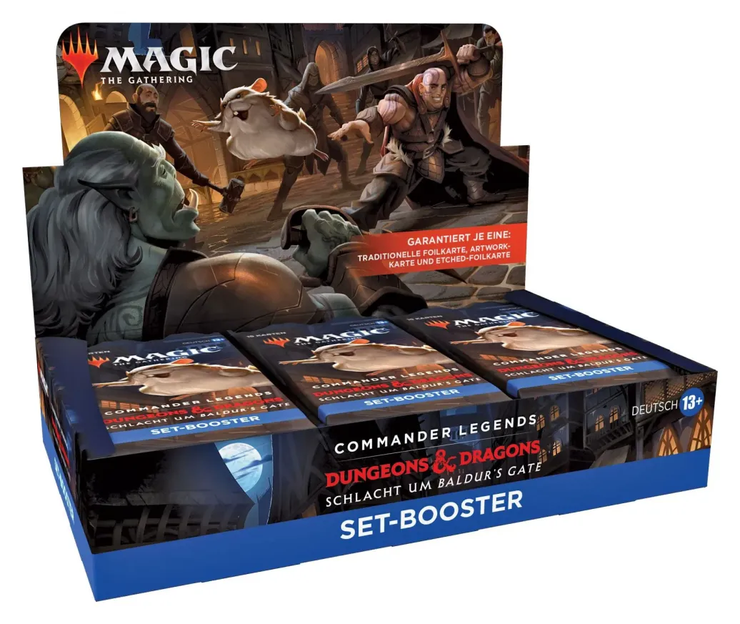 Magic the Gathering Commander Legends: Schlacht um Baldur's Gate Set-Booster Display (18) deutsch