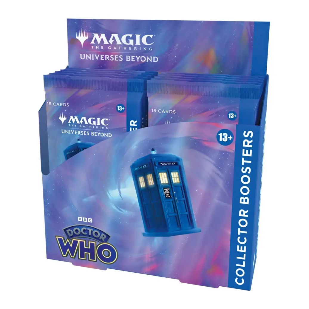 Magic the Gathering Universes Beyond: Doctor Who Sammler Booster Display (12) englisch