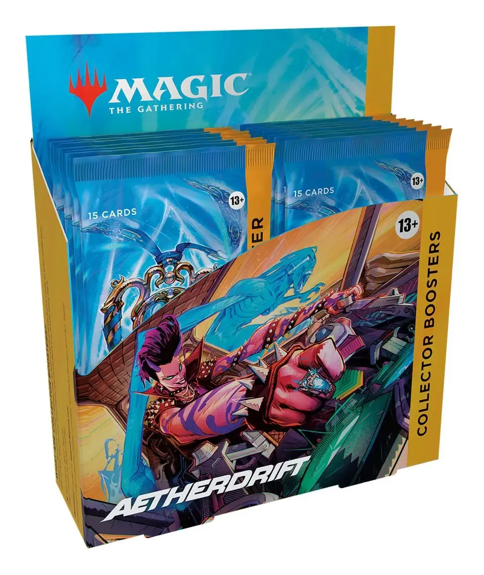 Magic the Gathering Aetherdrift Sammler Booster Display (12) englisch