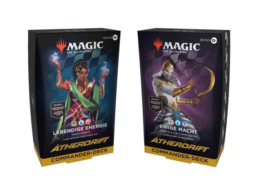 Magic the Gathering Ätherdrift Commander-Decks Display (4) deutsch