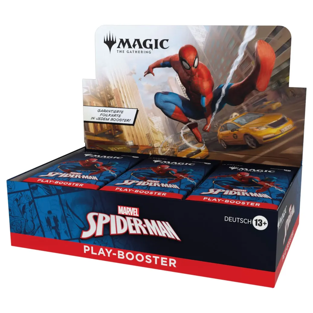 Magic the Gathering Marvel's Spider-Man Play-Booster Display (30) deutsch