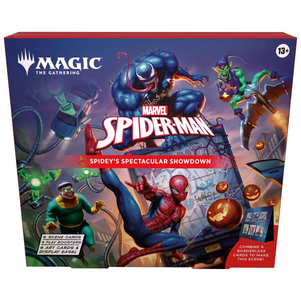 Magic the Gathering Marvel's Spider-Man Szenenboxen Display (4) englisch