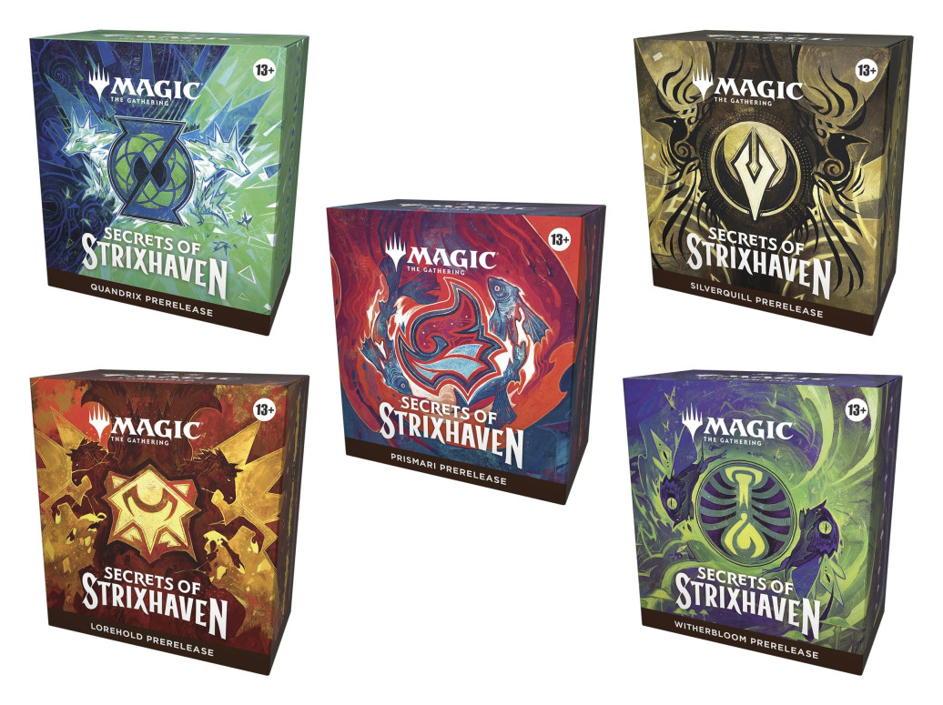 Magic the Gathering Secrets of Strixhaven Prerelease Packs Umkarton (15) englisch
