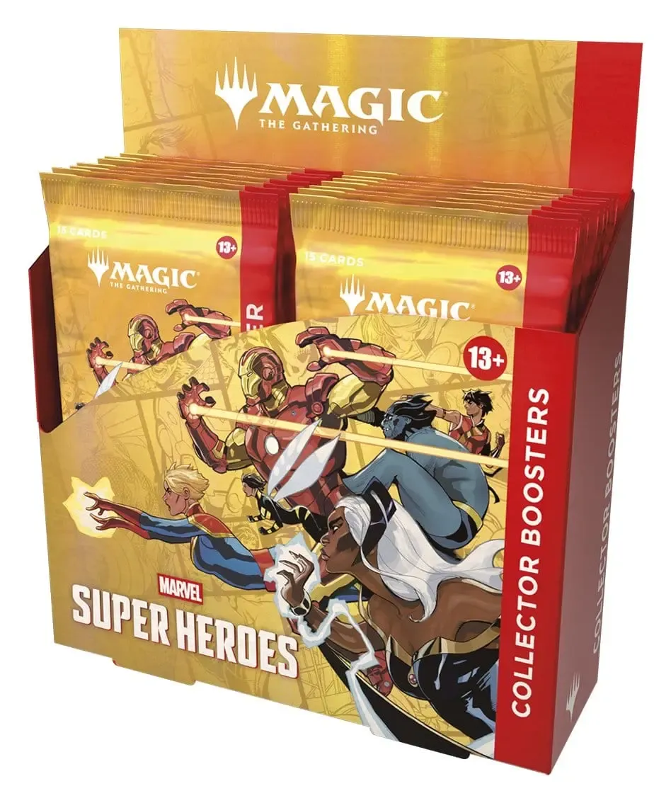 Magic the Gathering Marvel Super Heroes Sammler Booster Display (12) englisch