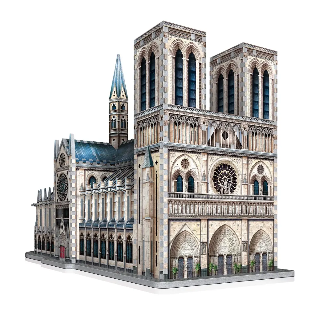 Wrebbit Castles & Cathedrals Collection 3D Puzzle Notre-Dame de Paris (830 Teile)