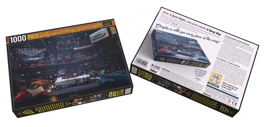 Fallout Chryslus Showroom Puzzle A Quiet Night (1000 Teile)