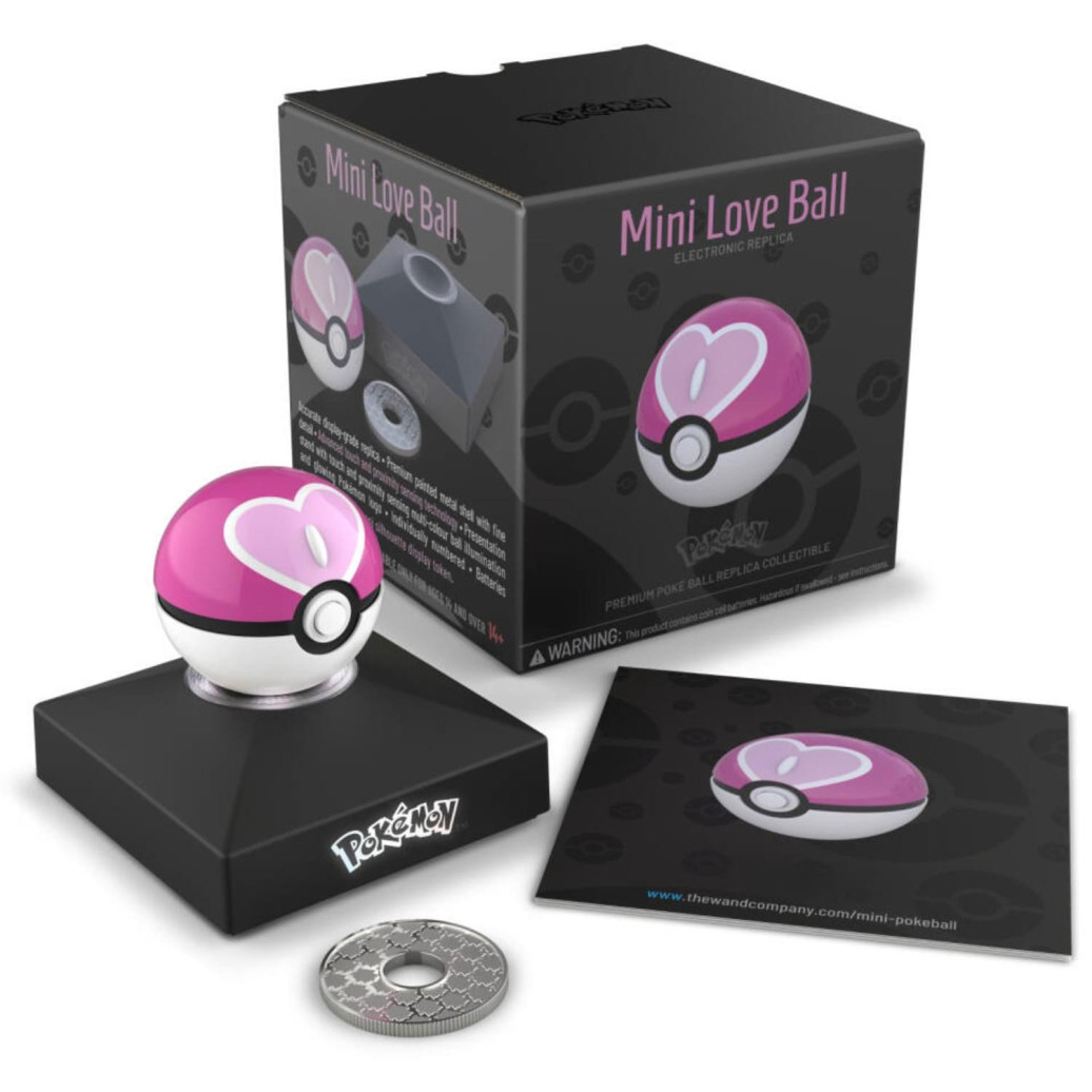 Pokémon Diecast Replik Mini Sympaball Love Ball 