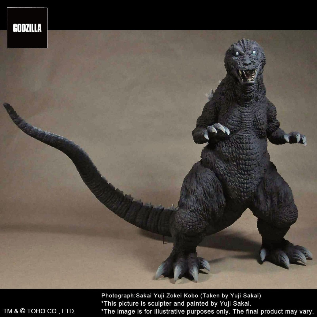 Godzilla 2001 TOHO Yuji Sakai Modeling Collection PVC Statue Godzilla Battle in the Storm 28 cm