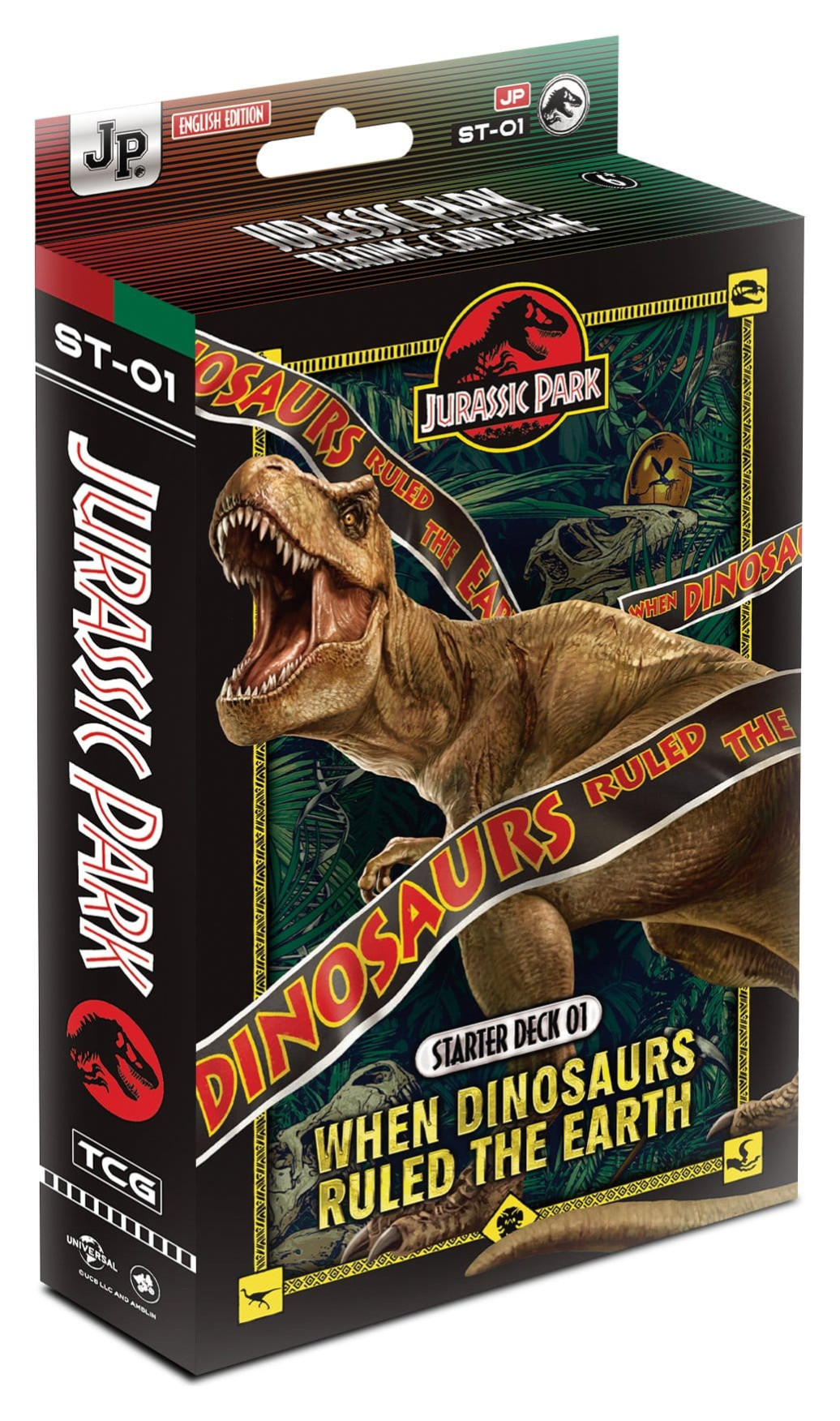Jurassic Park TCG Starter Deck 01 When Dinosaurs Ruled the Earth Display (6) *Englische Version*