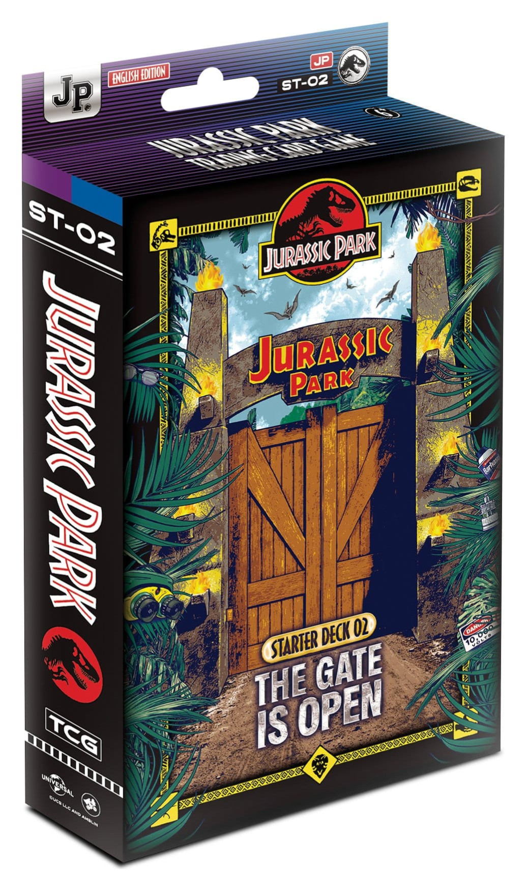 Jurassic Park TCG Starter Deck 02 The Gate Is Open Display (6) *Englische Version*