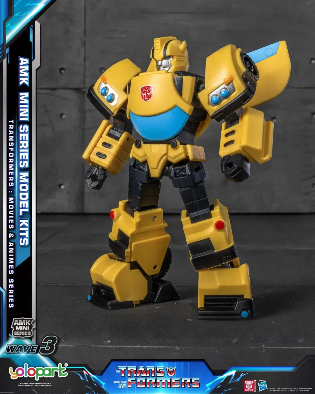Transformers Generation One AMK Mini Series Plastic Model Kit Wave 3 Bumblebee IDW 11 cm 