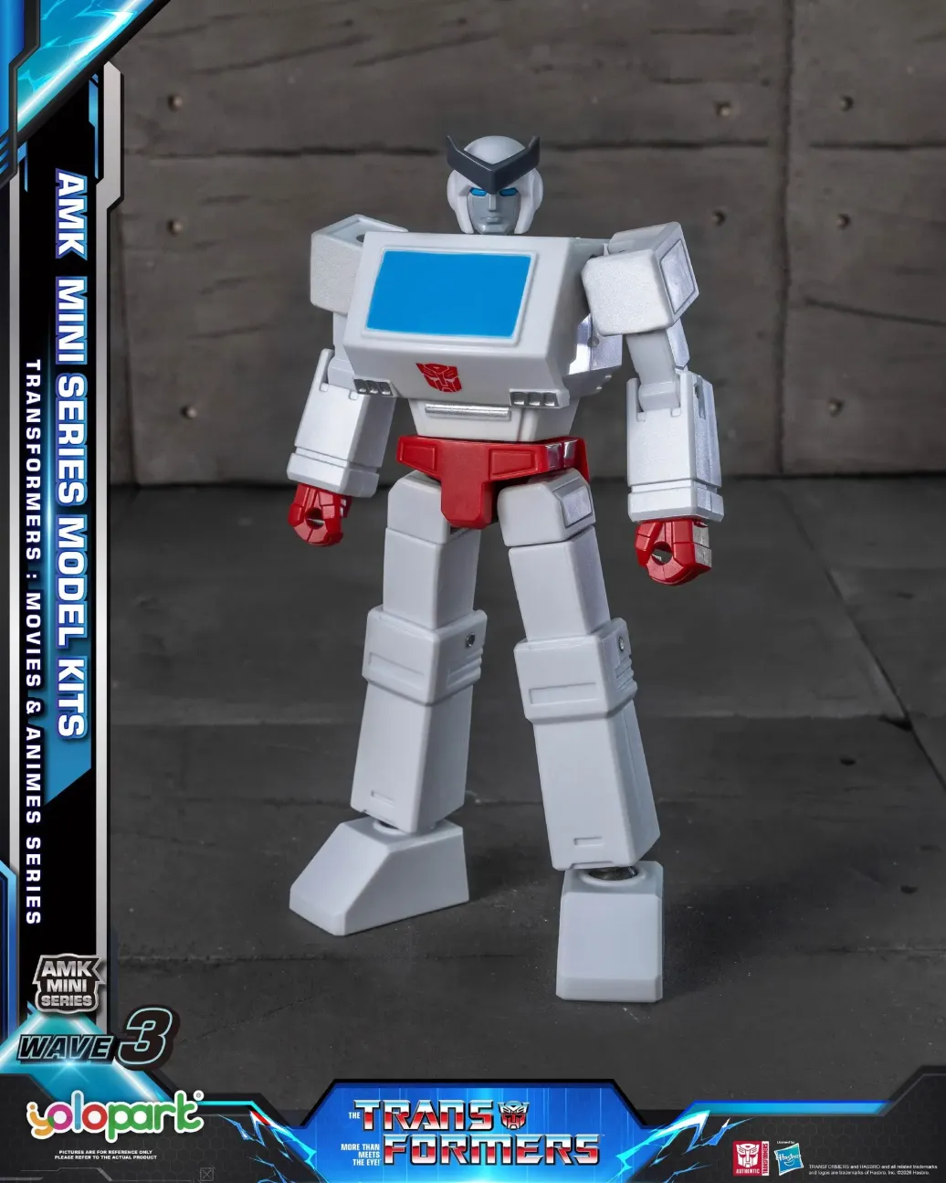 Transformers Generation One AMK Mini Series Plastic Model Kit Wave 3 Ratchet G1 11 cm 