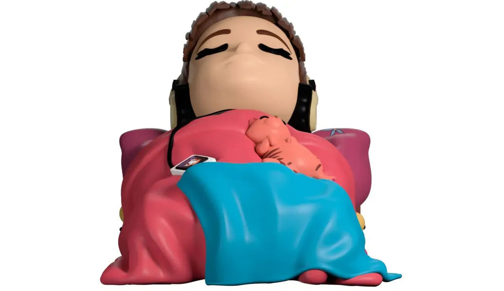 Meme Vinyl Figur Sleepy Lofi Girl 6 cm