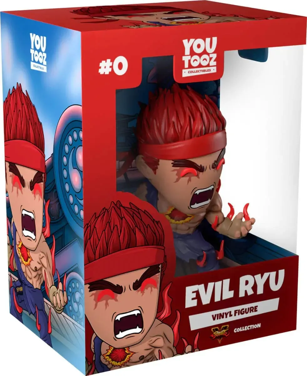 Street Fighter Vinyl Figur Evil Ryu 12 cm