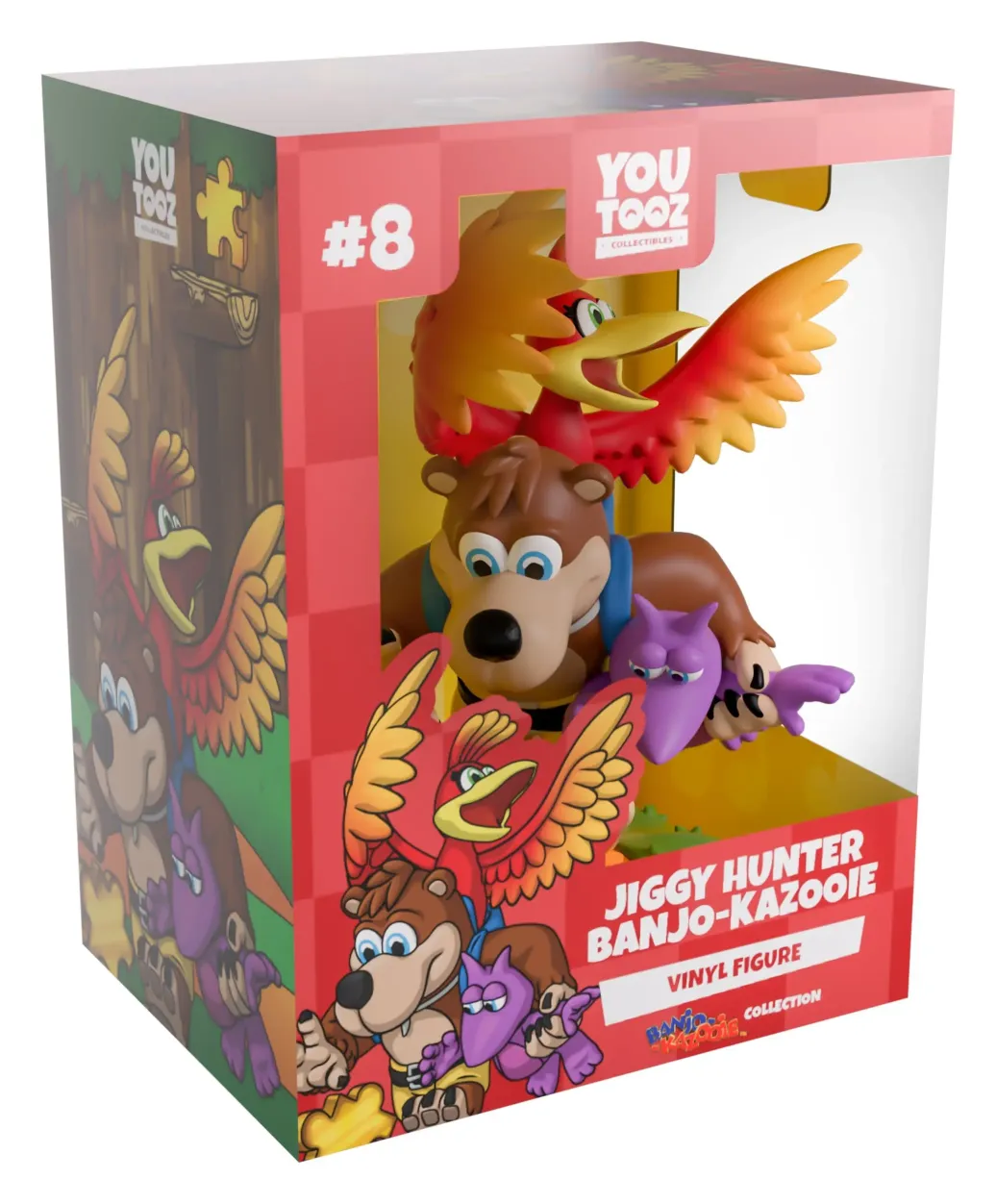 Banjo-Kazooie Vinyl Figur Jiggy Hunter Banjo & Kazooie 13 cm