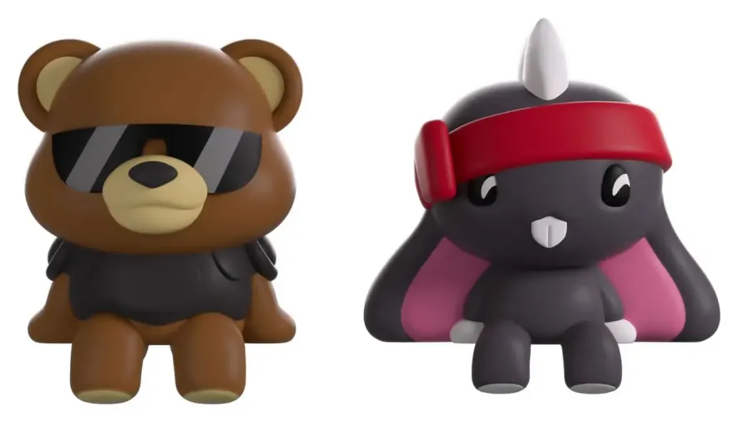 Valorant Vinyl Figuren TactiBear & TactiBunny 6 cm