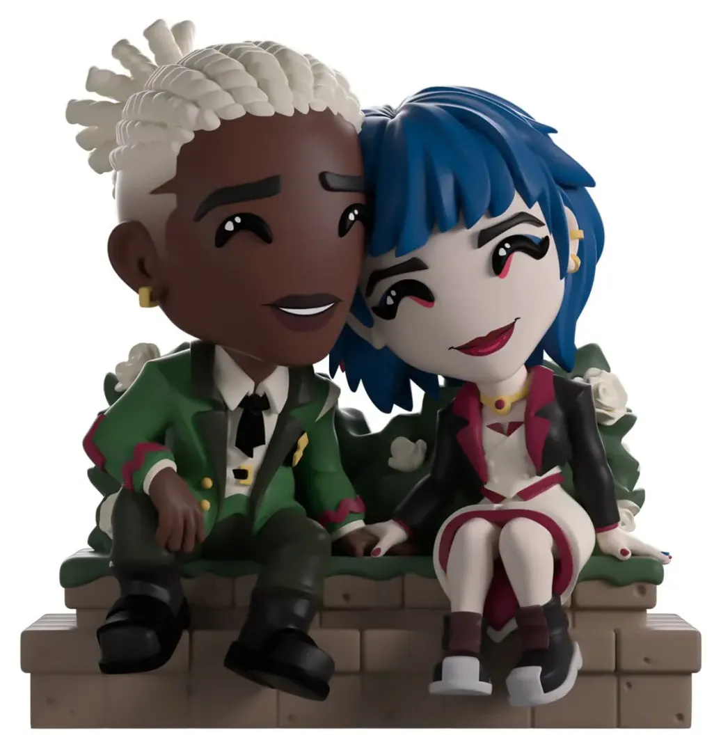 Arcane Vinyl Figuren 2er-Pack Ekko & Powder 11 cm