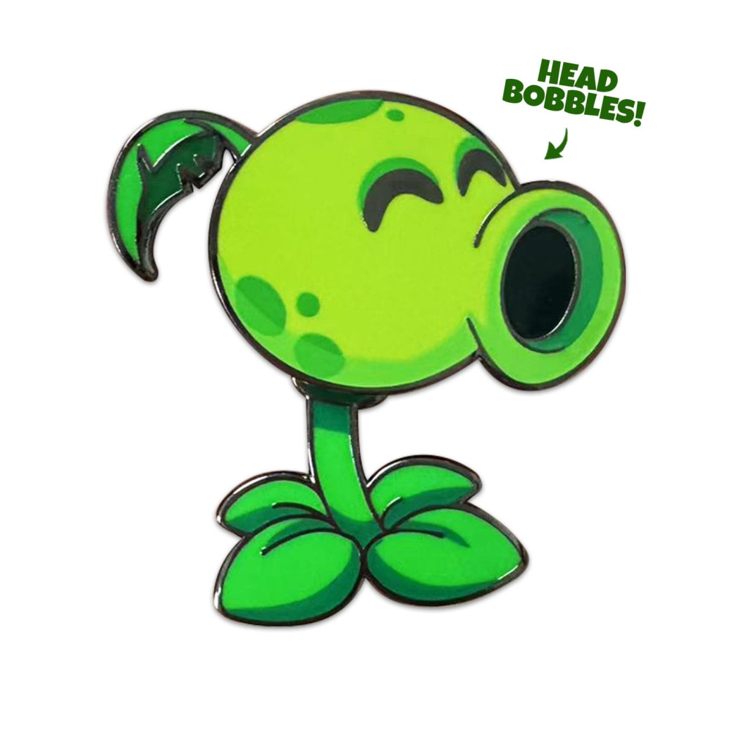 Plants vs. Zombies Ansteck-Pin Peashooter 5 cm  