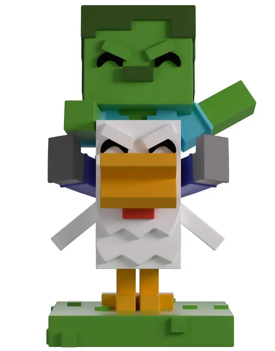 Minecraft Vinyl Figur Chicken Jockey 12 cm 
