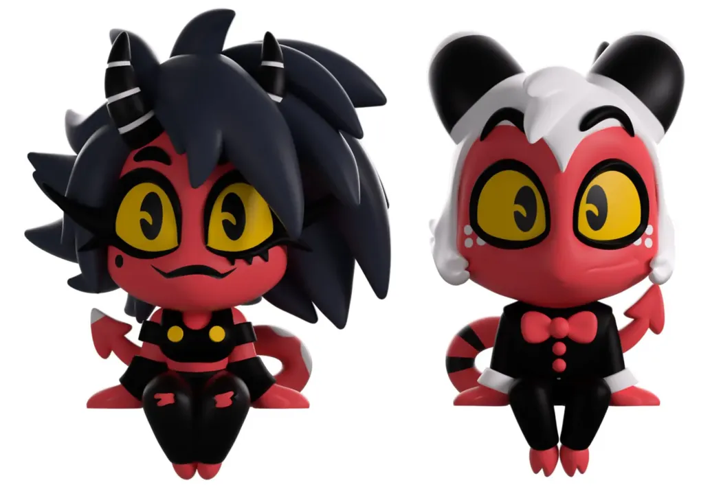 Helluva Boss Vinyl Figuren Millie & Moxxie Monitor Buddiez 