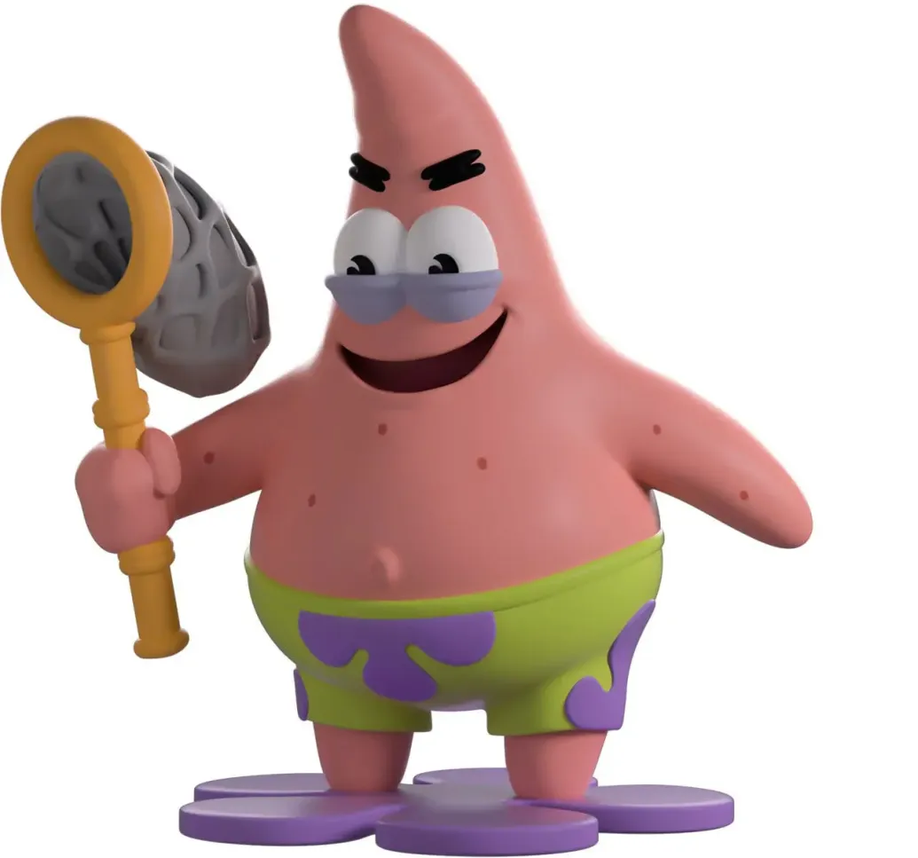SpongeBob Schwammkopf Vinyl Figur Savage Patrick 11 cm 