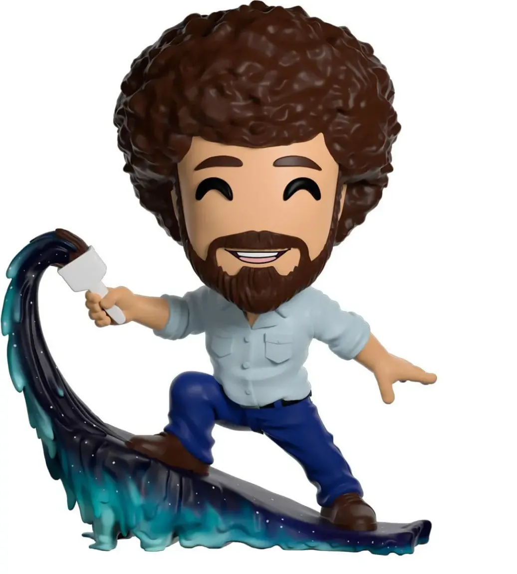 Bob Ross Vinyl Figur Bob Ross Happy Accidents 12 cm