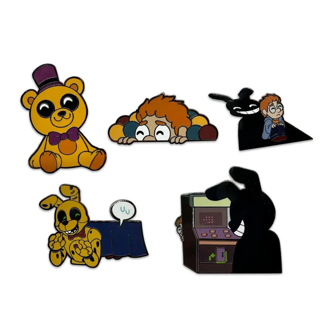 Five Nights at Freddy's Ansteck-Pins Set Into the Pit 3 cm (6)